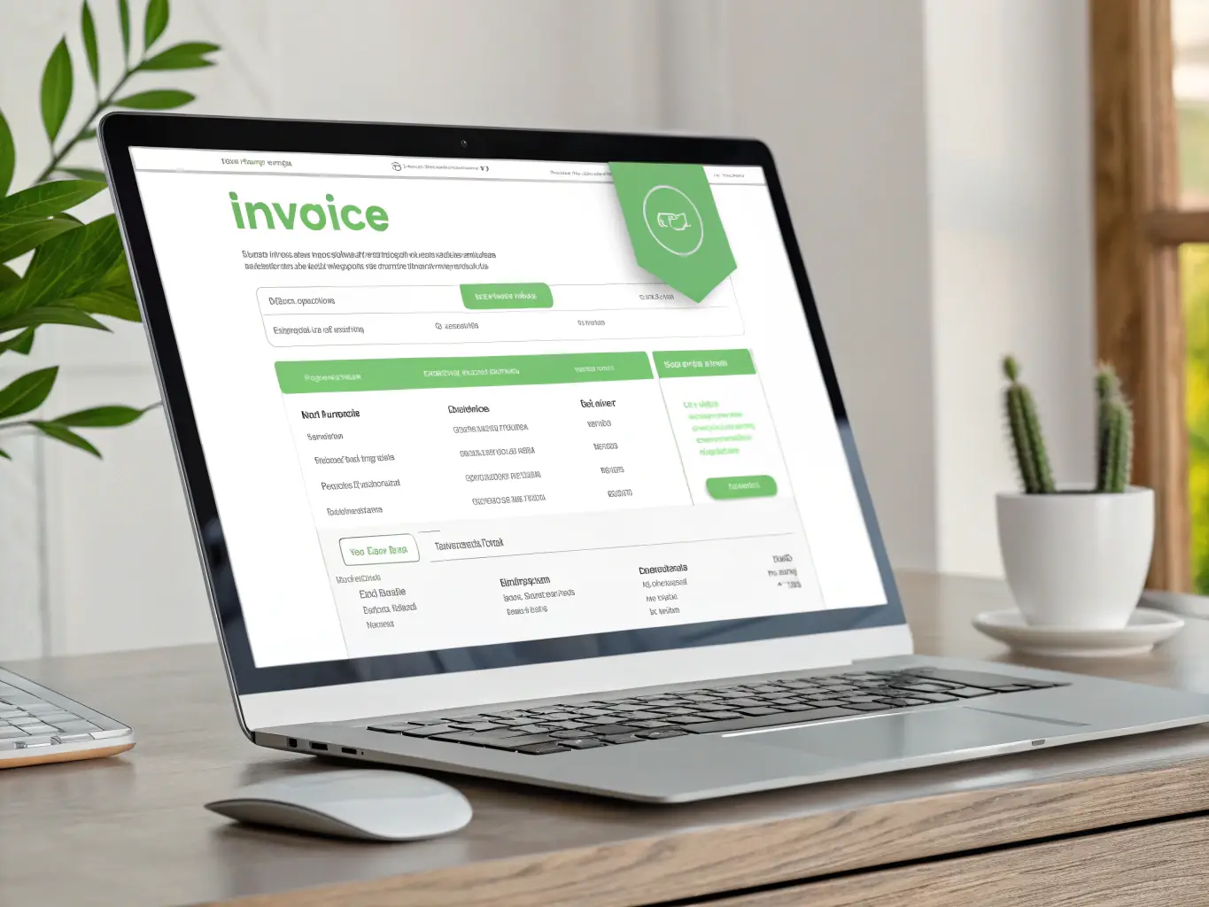 An automated invoice being generated and sent through online-brexx, showcasing the platform's invoicing capabilities.